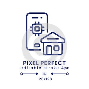 Home Automation app linear desktop icon