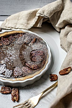 Home Baking Delicious Pecan Pie