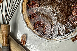 Home Baking Delicious Pecan Pie