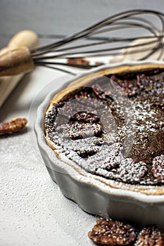 Home Baking Delicious Pecan Pie