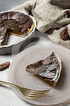 Home Baking Delicious Pecan Pie