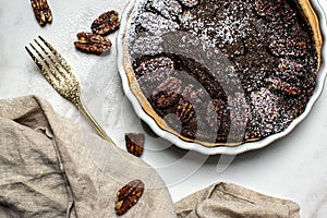 Home Baking Delicious Pecan Pie