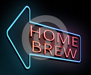 Home brew concept.