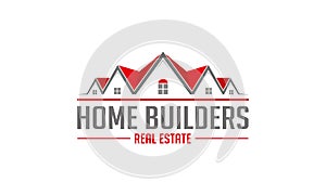 Home Builders logo template