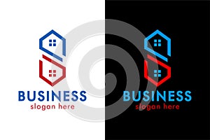 Home building concept. Very suitable for symbol, logo, company name, brand name, personal name, icon.