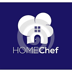 Home chef logo vector element. chef logo template