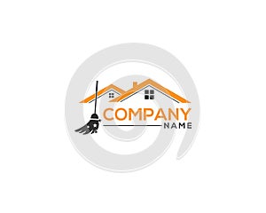 Home Cleaning Logo Design.