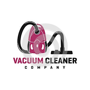 Home cleanliness vacuum logo