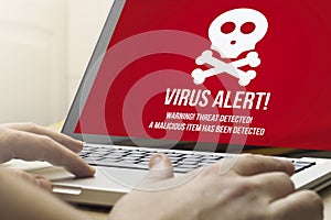 Home computing virus alert