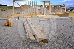 Home Construction Building Structure Wood Frame