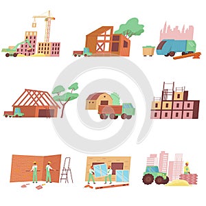 Home Construction Icon Set