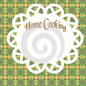 Home cooking poster