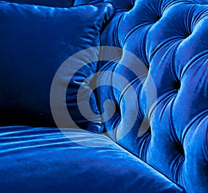 Home decor, interior design and luxury furniture background, sofa and pillow detail