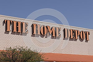 Home Depot home improvement store. Home Depot is the largest home improvement retailer in the US