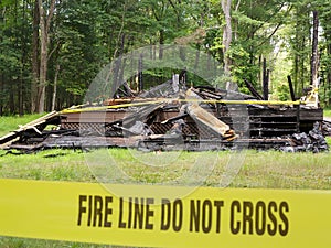 Home Destroyed by Fire
