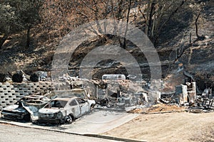 Home destroyed in wildfire near Lake Berryessa