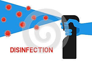 Home Disinfection Concept photo