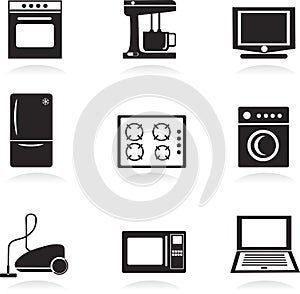 Home electrical appliances set