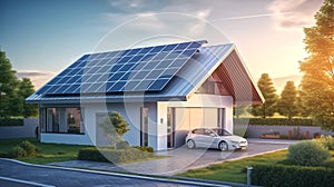 Home electricity scheme with battery energy storage system on mo
