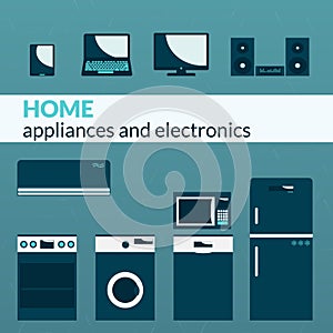 Home electronics appliances