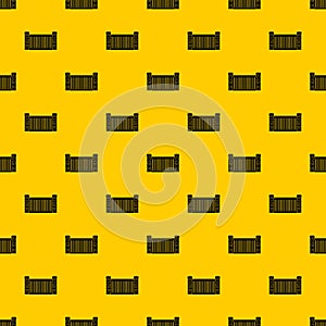 Home fence pattern vector