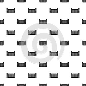 Home fence pattern vector