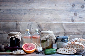 Home fermented food photo