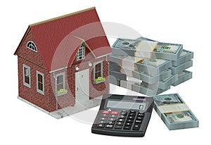 Home finances concept