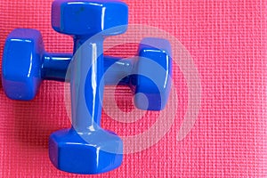 Home fitness equipment. Tabata Cardio Workout Kettlebell