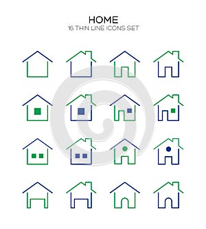 Home flat icon