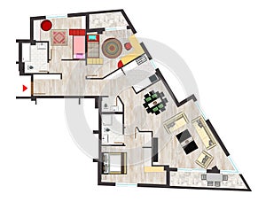 Home floor plan