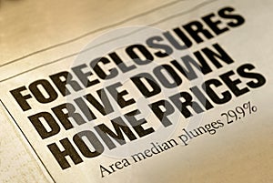 Home Foreclosure Headline photo