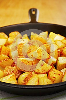 Home Fries Saute Potatoes Skillet