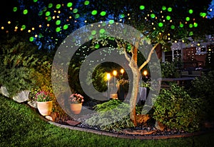 Home garden festive illumination lights