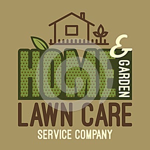 Home and garden lawn care t-shirt