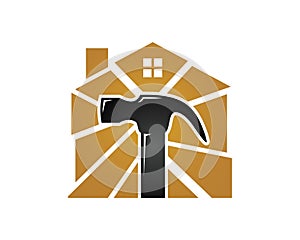 home hammer construction logo 3