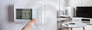 Home Heating Programmable Thermostat Temperature Control