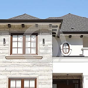 Home House Exterior Canada Brick Siding Details