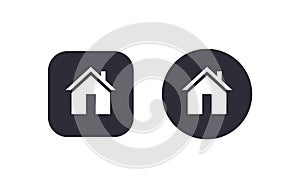 Home icon button vector illustration scalable vector design