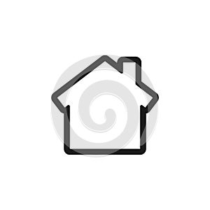 Home icon. House symbol. Simple vector illustration EPS 10