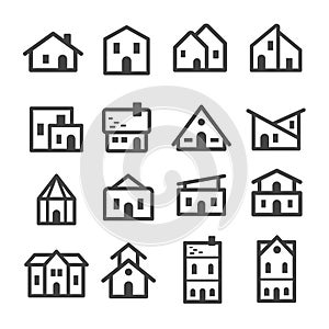 Home icon set