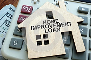 Home improvement loans written on the model of home