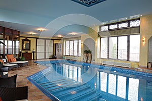 Home indoor pool
