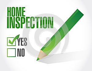 home inspection check list illustration