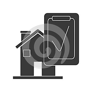 Home Inspection Icon Vector