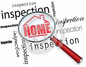 Home Inspection - Magnifying Glass photo