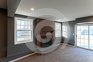 Home Interior Finished Basement photo