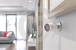 Home IoT connectivity enables extensive wireless control of integrated security systems with cameras and voice-operated alarms.