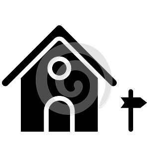 Home Isolated Vector Icon which can easily modify or edit