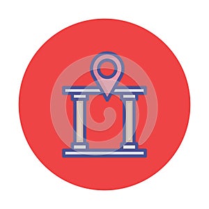 Home location Isolated Vector icon which can easily modify or edit